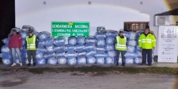 Gendarmes secuestraron una tonelada y media de hojas de coca