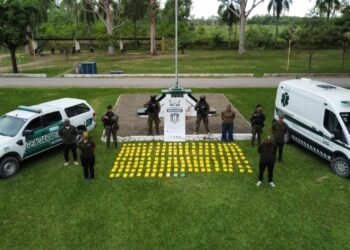 Colonia Santa Rosa: Tres detenidos y 177 kilos de cocaína secuestrados