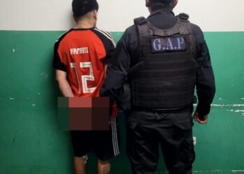 Detenido con código rojo y por portación ilegitima de arma de fuego en Orán
