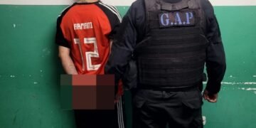 Detenido con código rojo y por portación ilegitima de arma de fuego en Orán