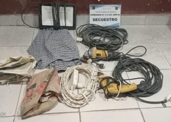 Recuperaron elementos durante patrullaje en Colonia Santa Rosa
