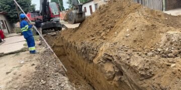 Amplían la red cloacal en Orán