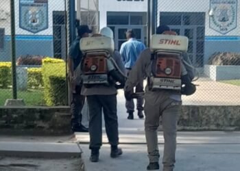 Se fumigó la Unidad Carcelaria N° 3 Orán