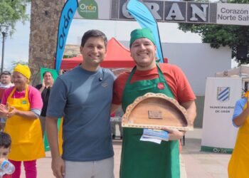 Tomás Adad ganó el Concurso de la Empanada en Orán
