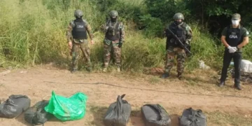 Arrendaban fincas en Colonia Santa Rosa para acopiar y enterrar cocaína