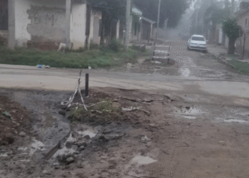 Foto denuncia de los vecinos