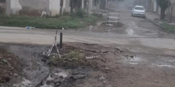 Foto denuncia de los vecinos