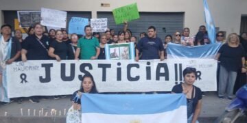 Se cumplió la marcha pidiendo justicia por la muerte de los Gendarmes Molina y Ponte