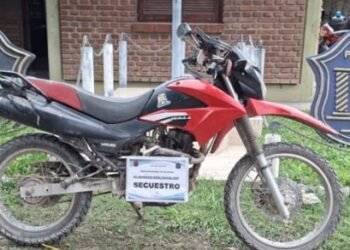Recuperaron en Orán una moto con pedido de secuestro
