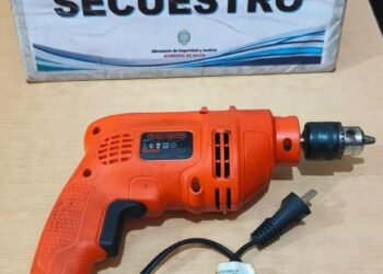 Robó un taladro y fue detenido por la policía