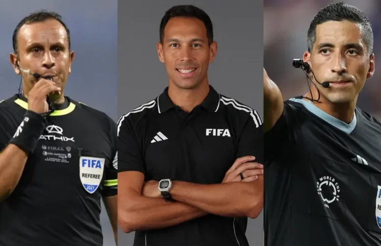 Tres árbitros argentinos que dirigirán en el Mundial 2026