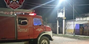 Principio de incendio en un Transformador de Edesa