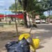 Tras la Peña de Primero de Mayo se limpió todo el sector