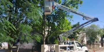 Mejoraron el alumbrado público en el Barrio Mataderos