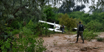 Una avioneta con insignia de Bolivia cayó este sábado en el chaco salteño 
