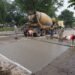 Sigue la obra de bacheo con hormigón elaborado en la ciudad