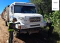 Gendarmería detuvo un convoy de 15 camiones cargados de chatarra ilegal en Aguaray