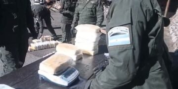 Gendarmería realizó la quema de más de 258 kilos de cocaína en Tucumán