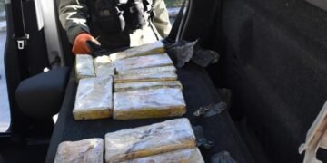 Ocultó 13 kilos de cocaína en su camioneta y fue detenido