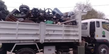 Refuerzo de descacharrado: Se levantaron 65 toneladas el fin de semana