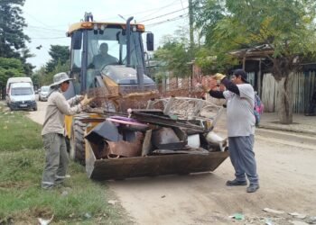 Refuerzo de Descacharrado: Se levantaron 78 toneladas el fin de semana