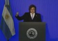 Milei anunció una baja gradual de retenciones al trigo, la cebada y la soja