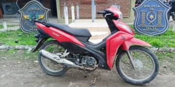 Recuperaron una moto con pedido de secuestro