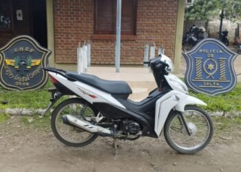 Recuperaron una moto con pedido de secuestro