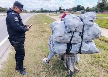 Robó naranjas en una finca y fue detenido por la policía