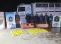 Traficaban 71 kilos de cocaína dentro de tanques de combustible de un transporte de cargas