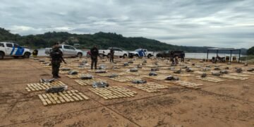 Prefectura secuestró en Misiones más de 3 toneladas de marihuana