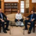 Sáenz se reunió con Santilli y “Lule” Menem