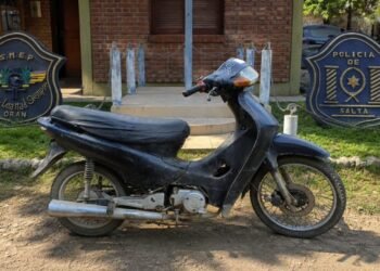 La policía recuperó en Orán una moto robada