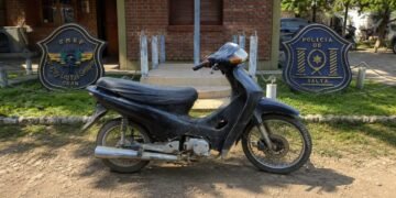 La policía recuperó en Orán una moto robada