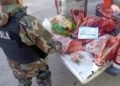 La policía incautó más de 200 kilos de carne no apta para el consumo 
