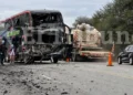 Terrible choque entre un camión y un colectivo en General Güemes: Un muerto y varios heridos