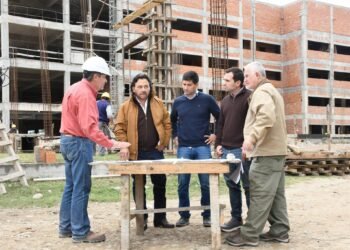 El gobernador Saénz supervisó obras en Orán