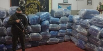 Gendarmes incautaron más de una tonelada de hojas de coca y 21.750 paquetes de cigarrillos extranjeros