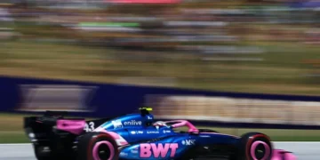 Colapinto fue penalizado y terminó 10° en el GP de Barcelona