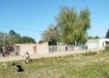 Trabajos de desmalezado en el Barrio 6 de Enero