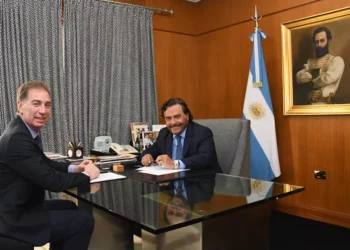 Sáenz felicitó a Santilli por su designación y volvió a reclamar una Argentina “verdaderamente federal”