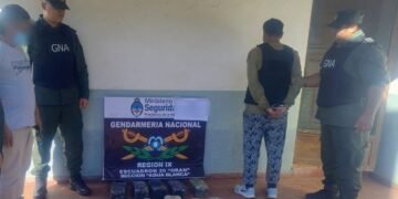 Gendarmes decomisan 10 kilos de marihuana, 990 kilos de hojas de coca y 1.125 paquetes de cigarrillos