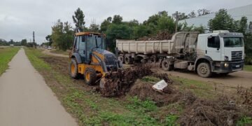 Limpieza de microbasurales en Orán