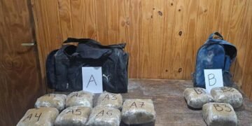 Gendarmería secuestró 10 kilos de marihuana