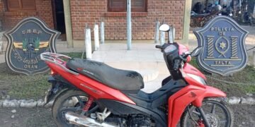 Se recuperó en Orán una moto robada en Hipólito Yrigoyen