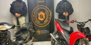 Recuperaron motos y motopartes robadas en Orán y General Güemes