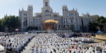 Más de un millón de fieles acompañaron al Papa León XIV en Madrid