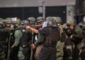 Gendarmería reprimió la marcha de jubilados en la previa al partido