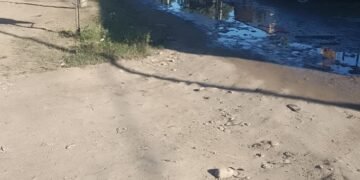 Vecinos denuncian una pérdida de agua