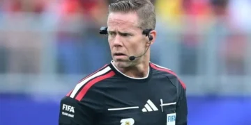 El canadiense Drew Fischer arbitrará Argentina vs. Cabo Verde